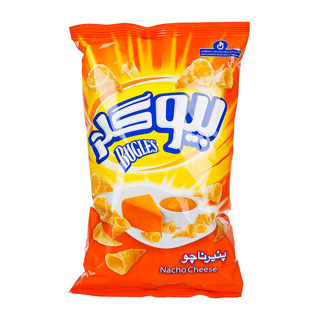 بیوگلز با طعم پنیر ناچو چی توز 90 گرمی