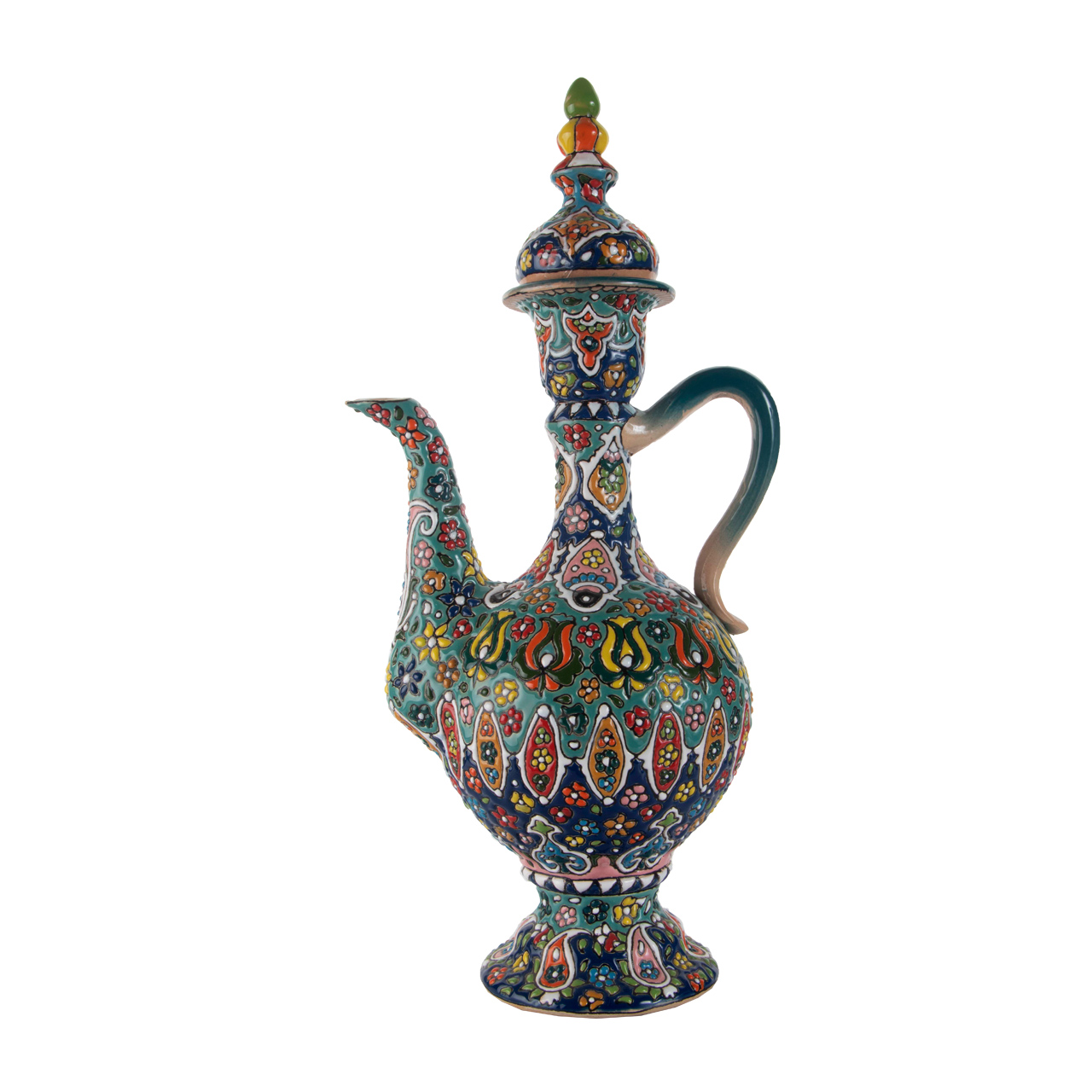 گلاب پاش میناکاری سفالی