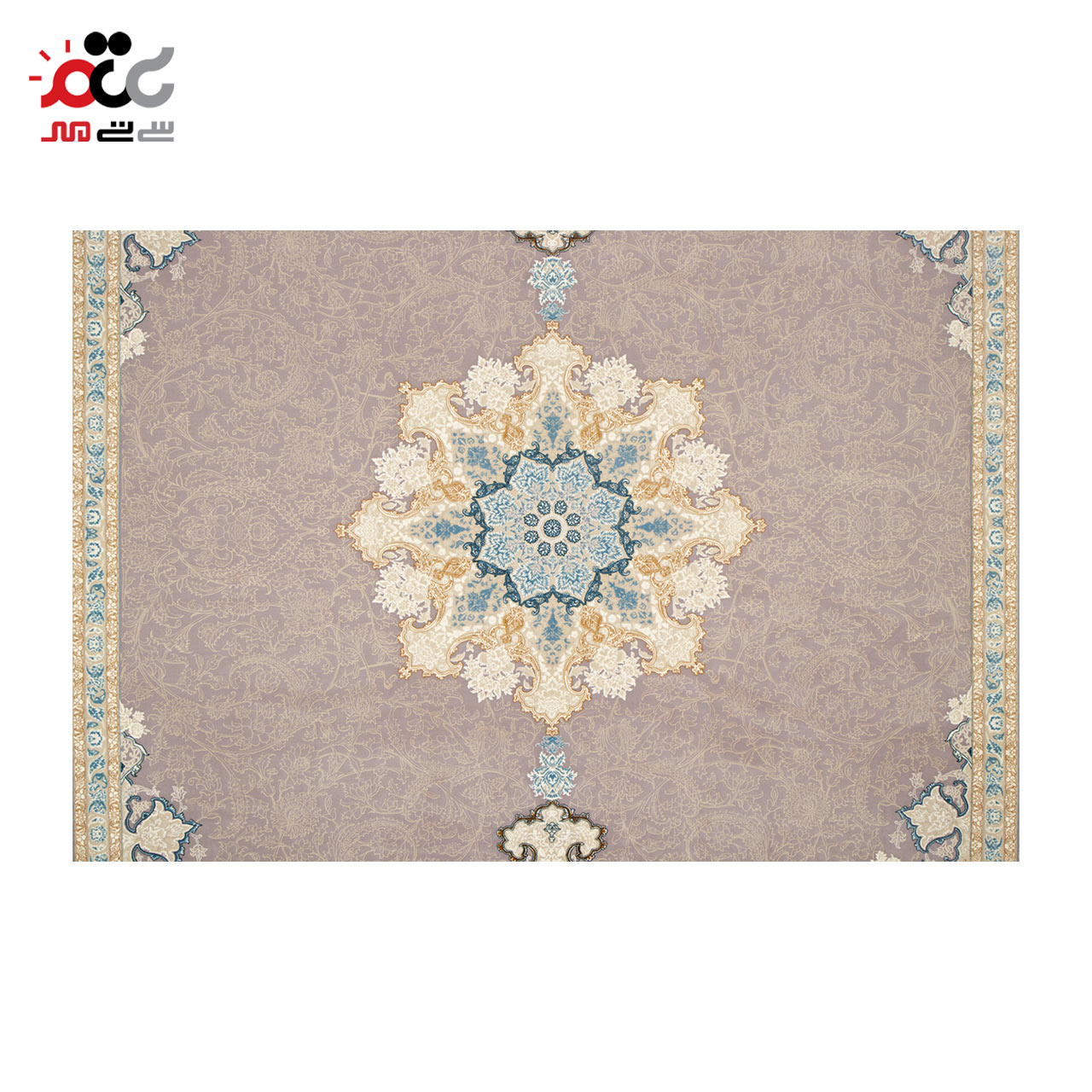 خرید آنلاین فرش رزیتا نقره ای 