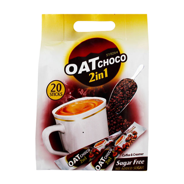 پودر کافی میکس 2x1 بدون شکر اوت چوکو بسته 20 عددی