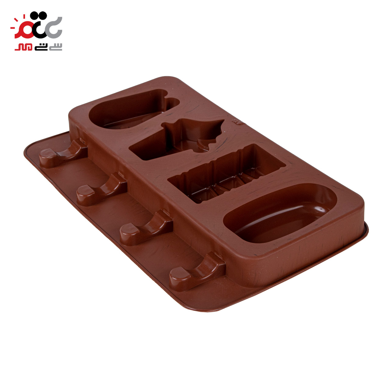 قالب سیلیکونی بستنی طرح 4 خانه