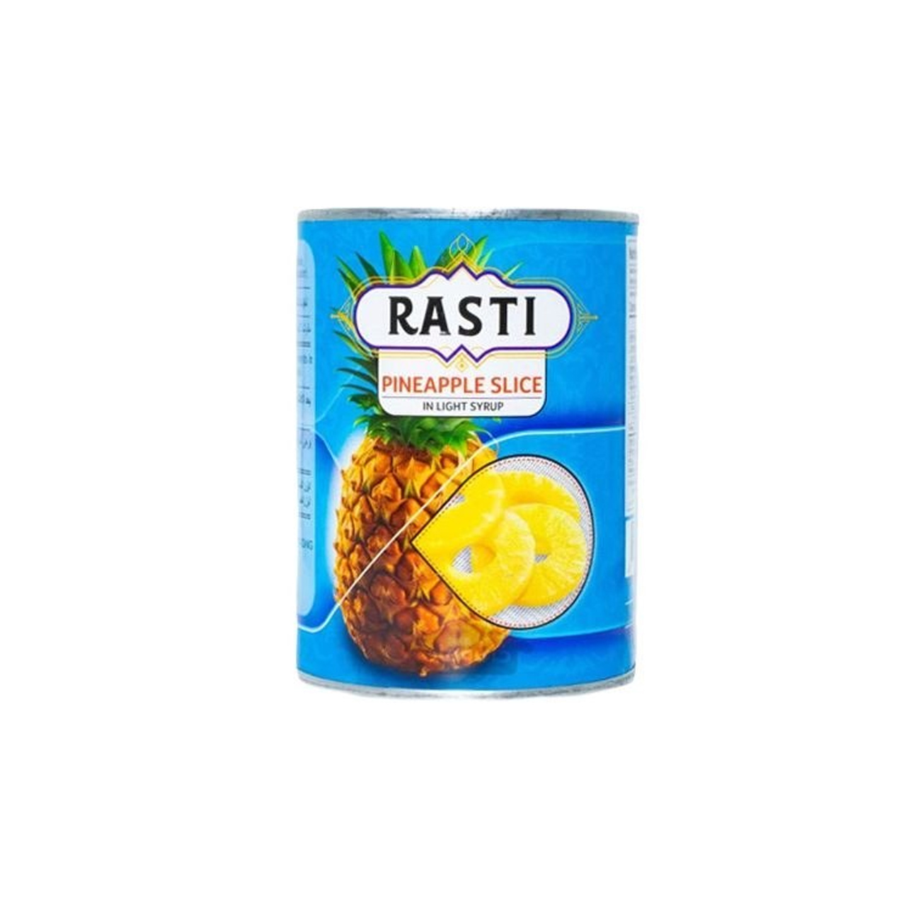 کمپوت آناناس حلقه شده راستی 560 گرمی