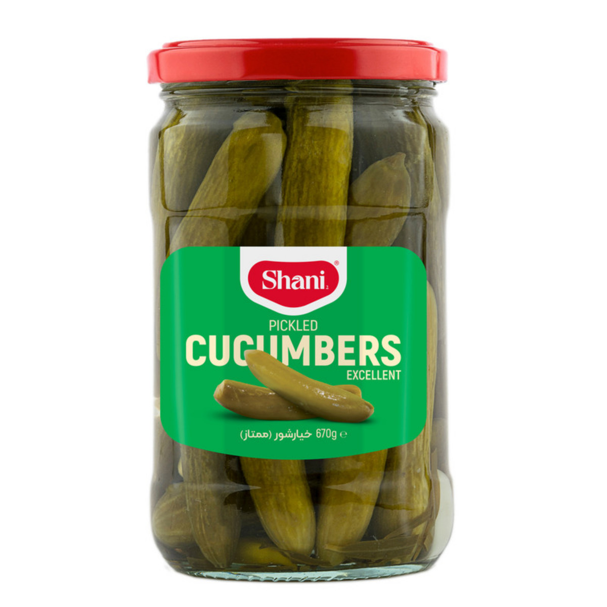 خیار شور ممتاز شانی 670 گرمی