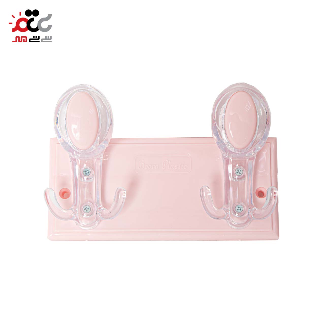 رخت آویز دیواری بورا مدل تیانا مدل 2 شاخه