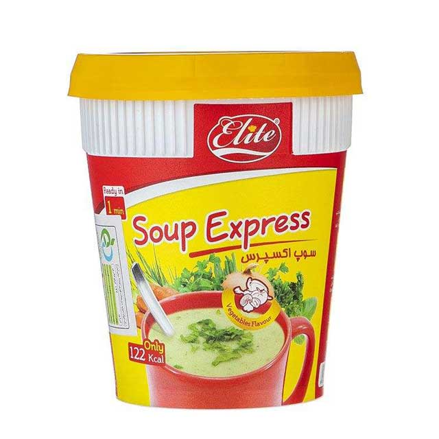 سوپ اکسپرس با طعم سبزی الیت 35 گرم