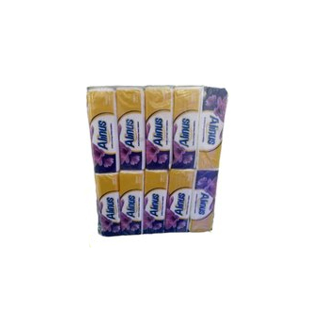 دستمال کاغذی آلینوس  200 برگ اقتصادی 10عددی