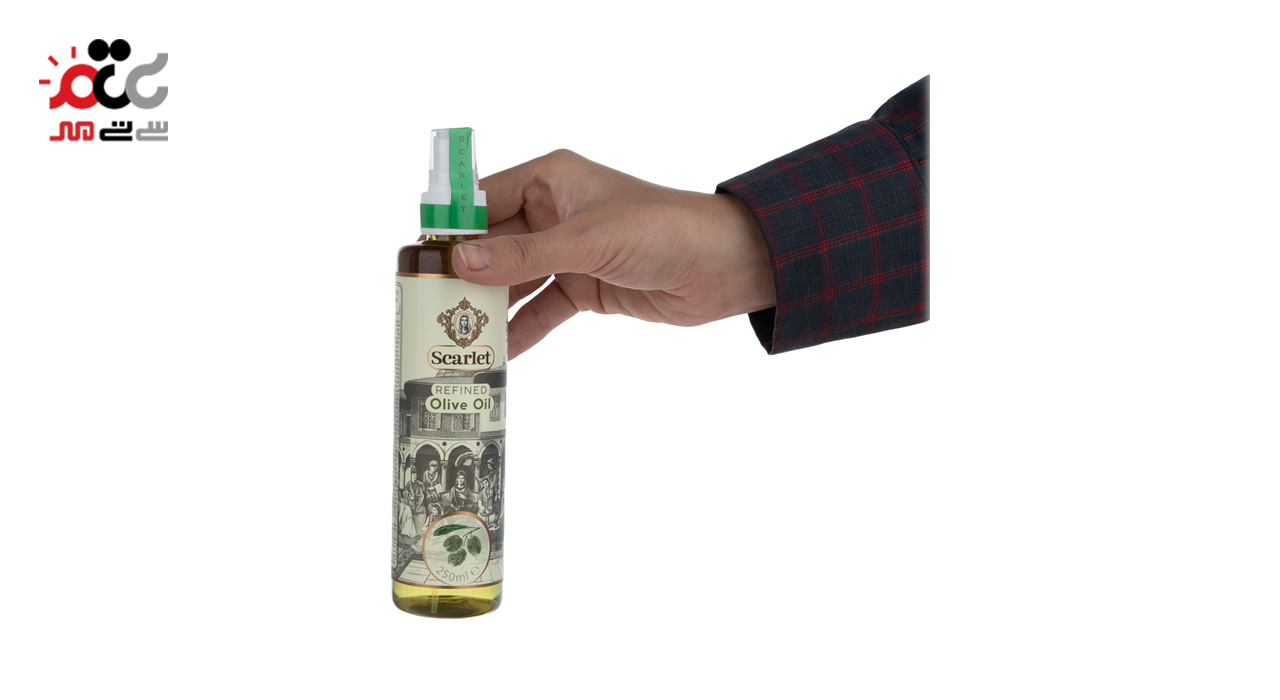 اسپری روغن زیتون اسکارلت مدل بی بو 250 میلی لیتری
