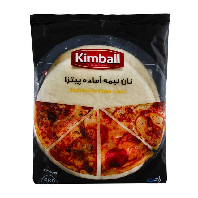 نان نیمه آماده پیتزا کیمبال 480 گرمی
