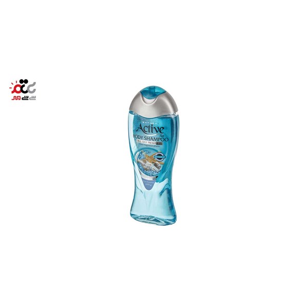 شامپو بدن اکتیو سری Mineral مدل Blue حجم 400 میلی لیتری