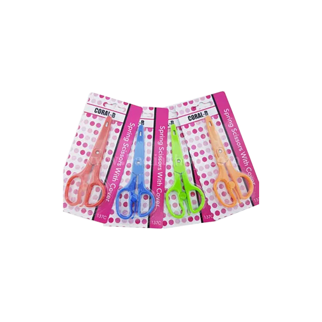 خرید قیچی کاغذ غلافدار کرال بی