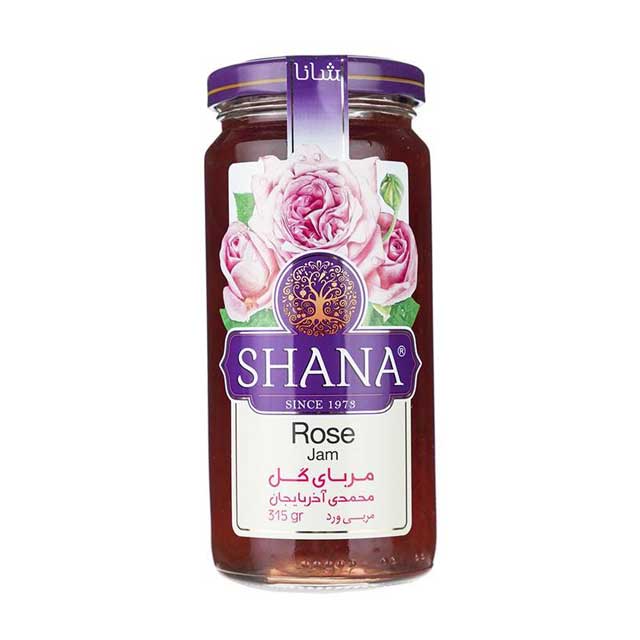 مربا گل محمدی شانا 315 گرمی
