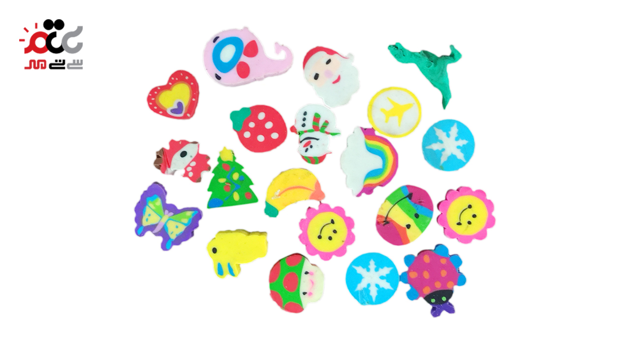 پاک کن طرح فانتزی بسته 20 عددی