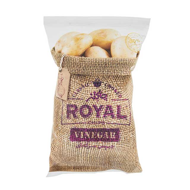 چیپس سرکه ای  رویال چاکلز 60 گرمی