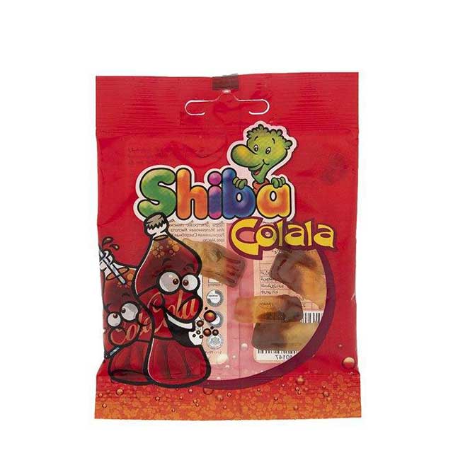 پاستیل شیبا طرح Colala بسته 20 گرمی