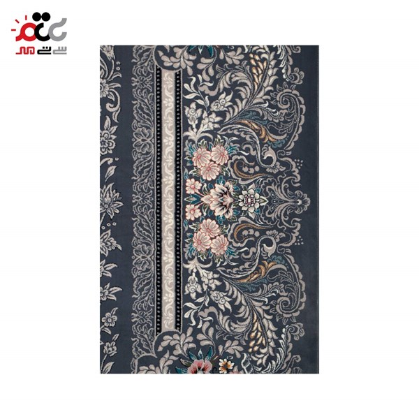 فرش ماشینی مدل دنیز دودی