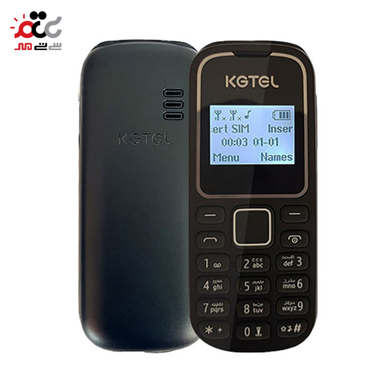 گوشی موبایل کاجیتل مدل KG1280 دو سیم‌ کارت ظرفیت 4 مگابایت و رم 4 مگابایت 