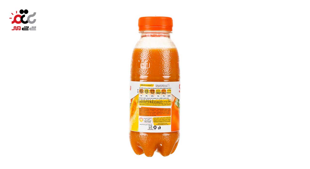 نوشیدنی اسموتی خرمالو و گرمک سن ایچ 300 میلی لیتر