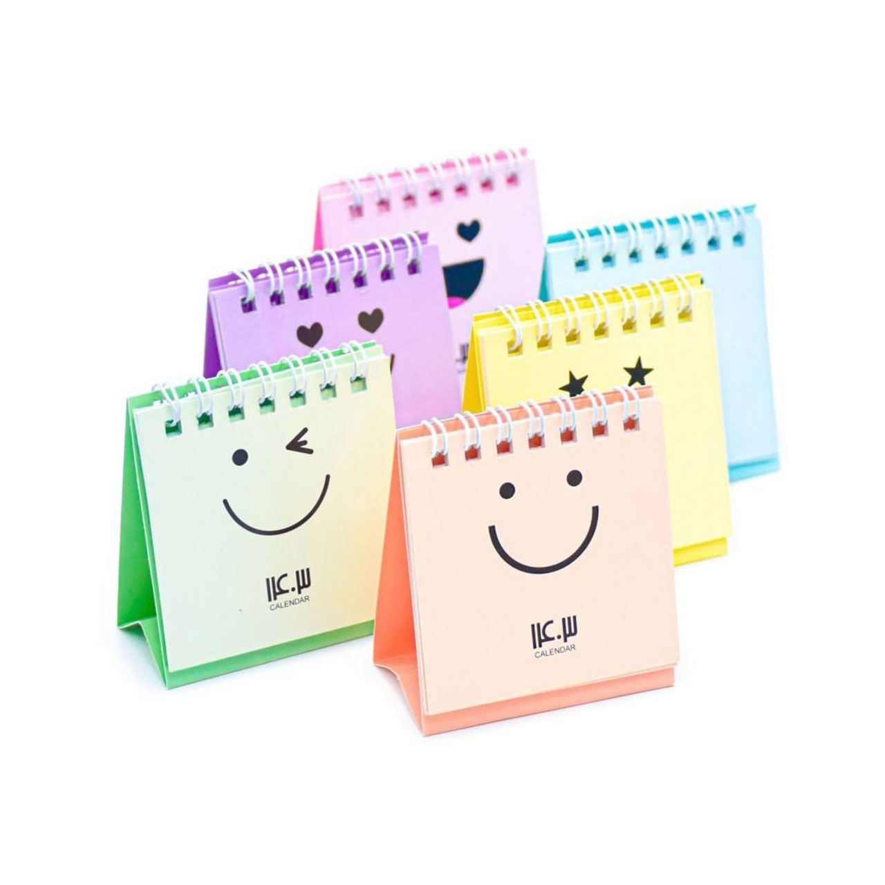 تقویم رومیزی 1403 طرح ایموجی