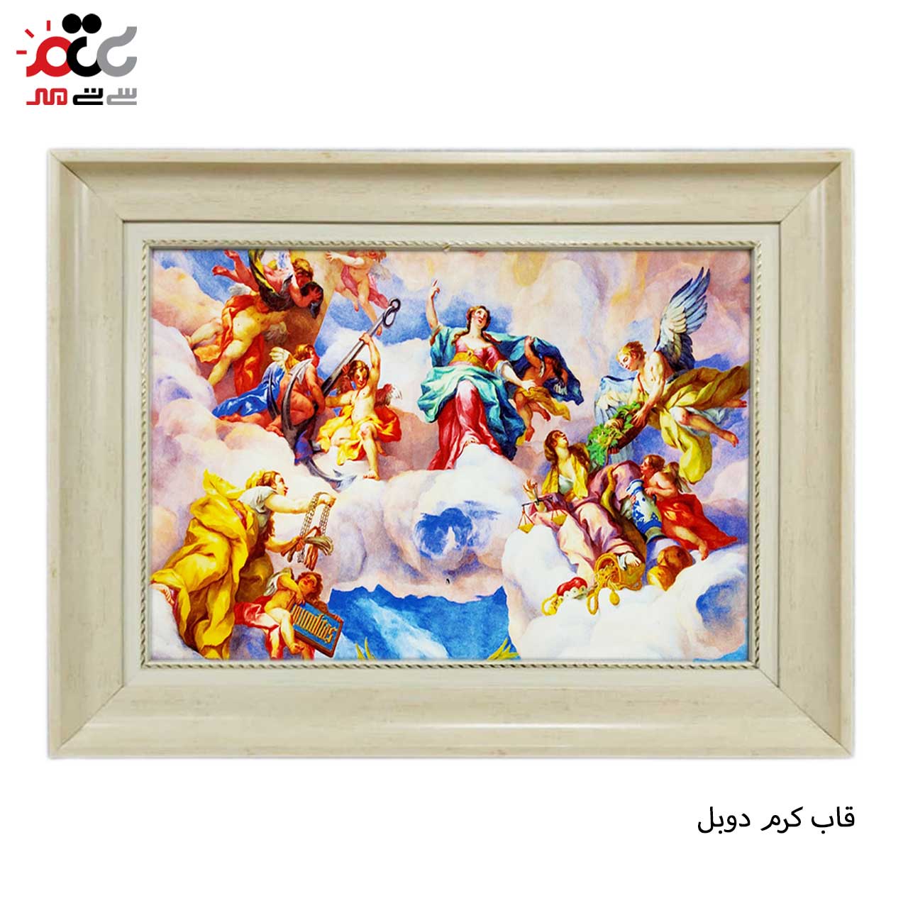 تابلو فرش چاپی طرح بهشت کد 11092 سایز 100×70 سانتی متری