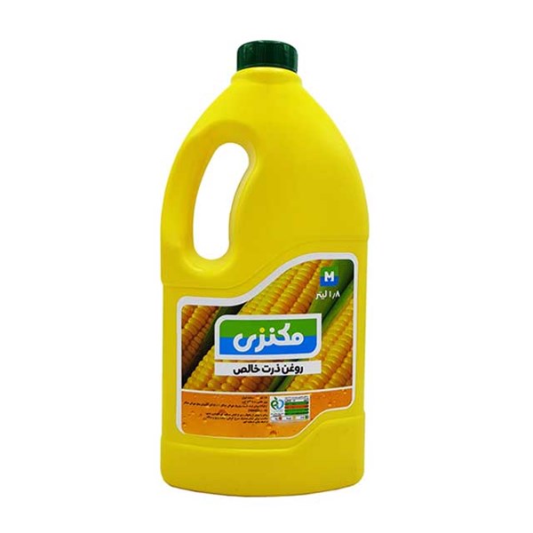 روغن ذرت خالص مکنزی 1800 میلی لیتری