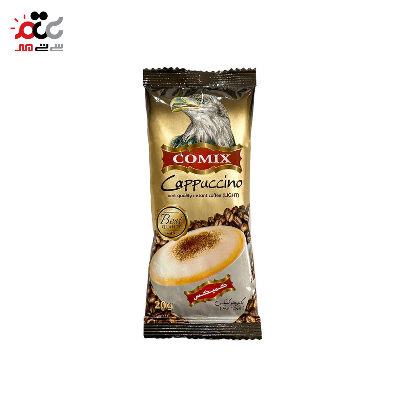 پودر کاپوچینو کمیکس 20 گرمی بسته 20 عددی