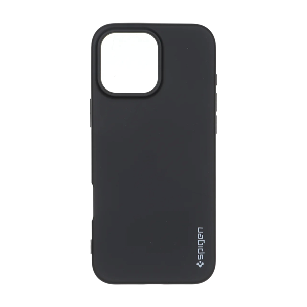 قاب سیلیکونی Spigen مدل Apple iPhone 16 Pro Max - مشکی