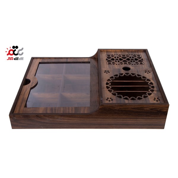 باکس چای چوبی مدل وارمردار