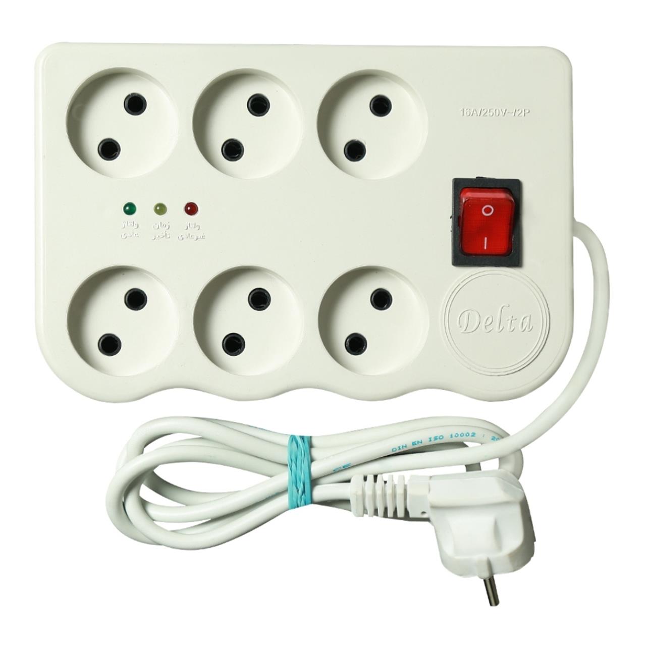 چندراهی و محافظ برق دلتا مدل S1