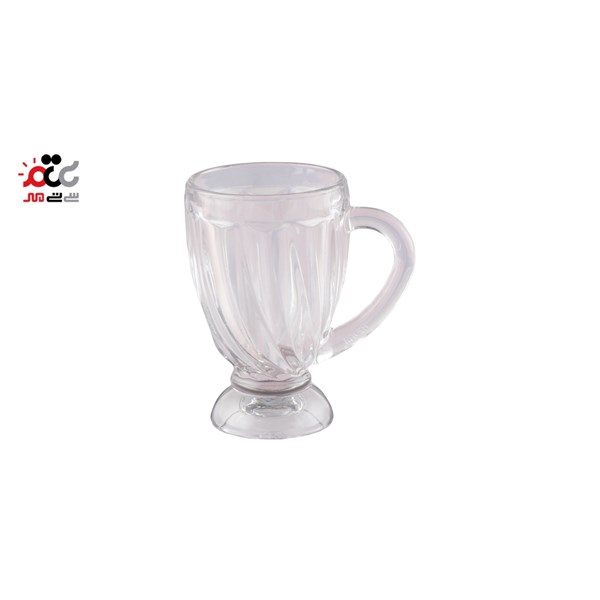 نیم لیوان دسته دار کاوه مدل سانتا کد 2134 بسته 6 عددی