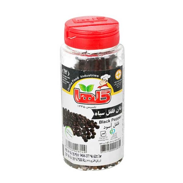 فلفل سیاه دانه‌ای گلها  60 گرمی