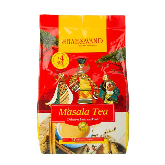 نوشیدنی ماسالاتی شاهسوند بسته 20 عددی