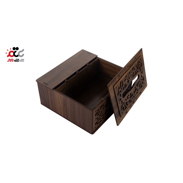 باکس چوبی چای و جادستمال