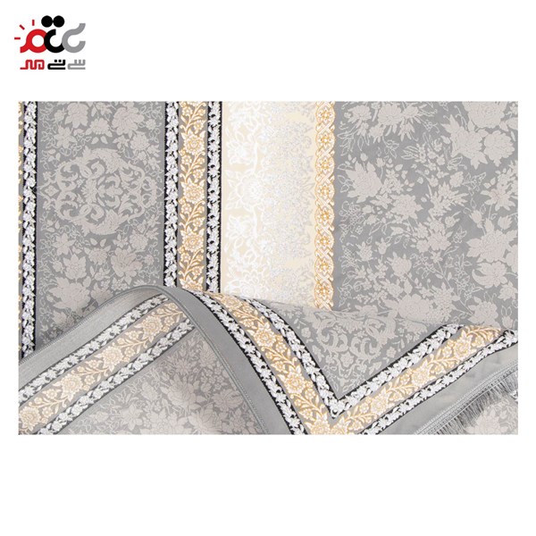 فرش ماشینی طرح سیلور کد 1455