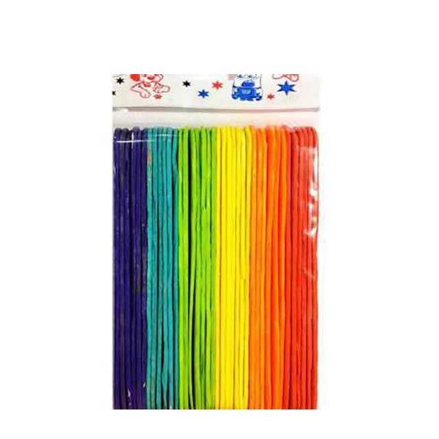 چوب بستنی رنگی بسته 40 عددی