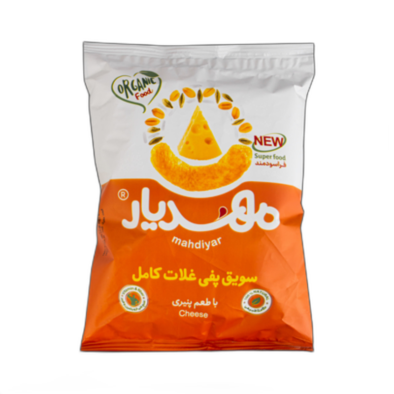 سویق پفی غلات پنیری مهدیار 50 گرمی