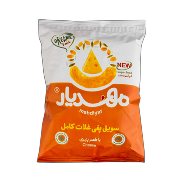 سویق پفی غلات پنیری مهدیار 50 گرمی