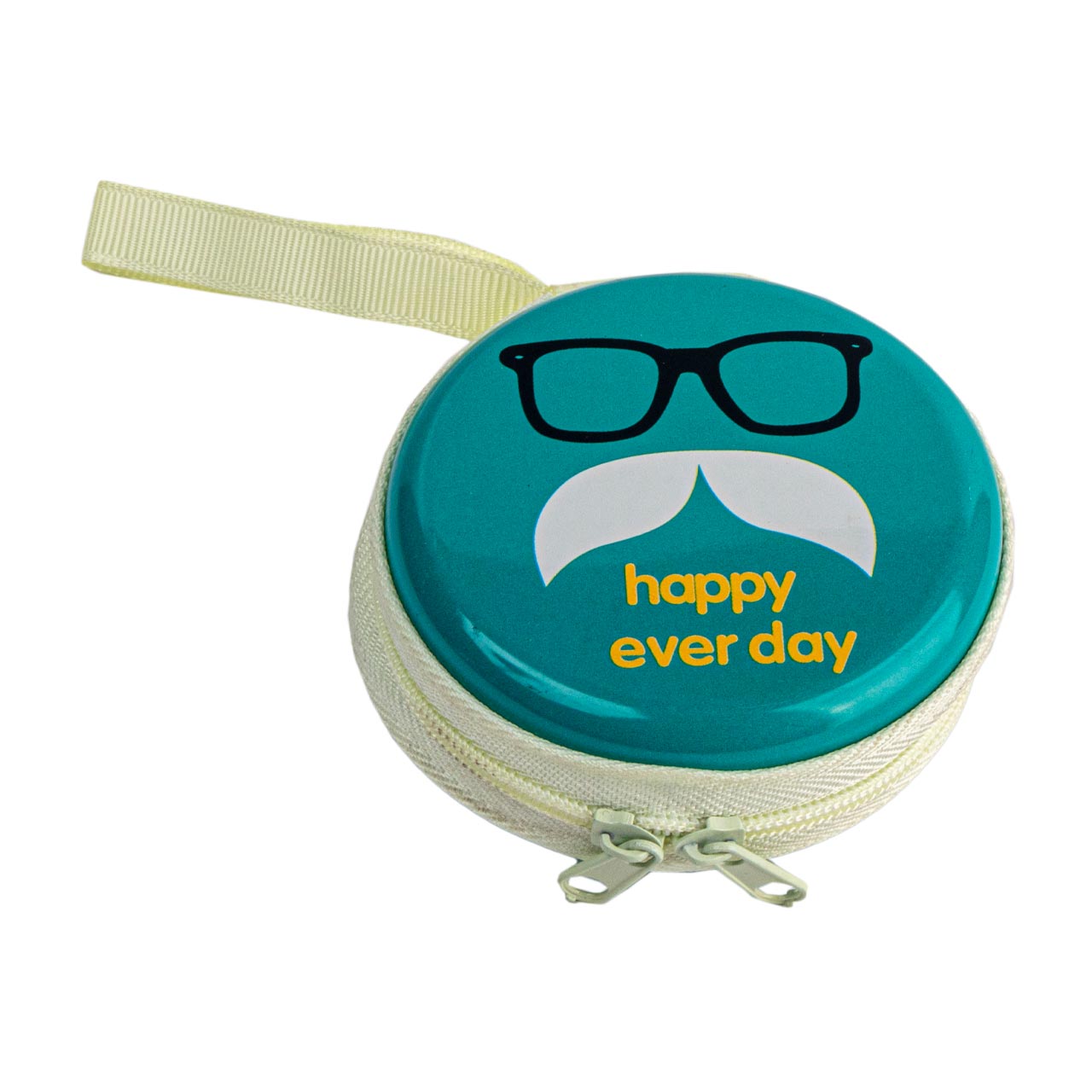 جا هندزفری مدل زیپ دار طرح سبیل