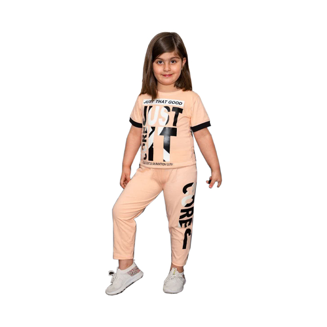 ست تیشرت و شلوار دخترانه