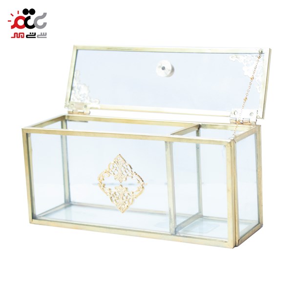 باکس نگهدارنده اکریلیک مدل 2 خانه