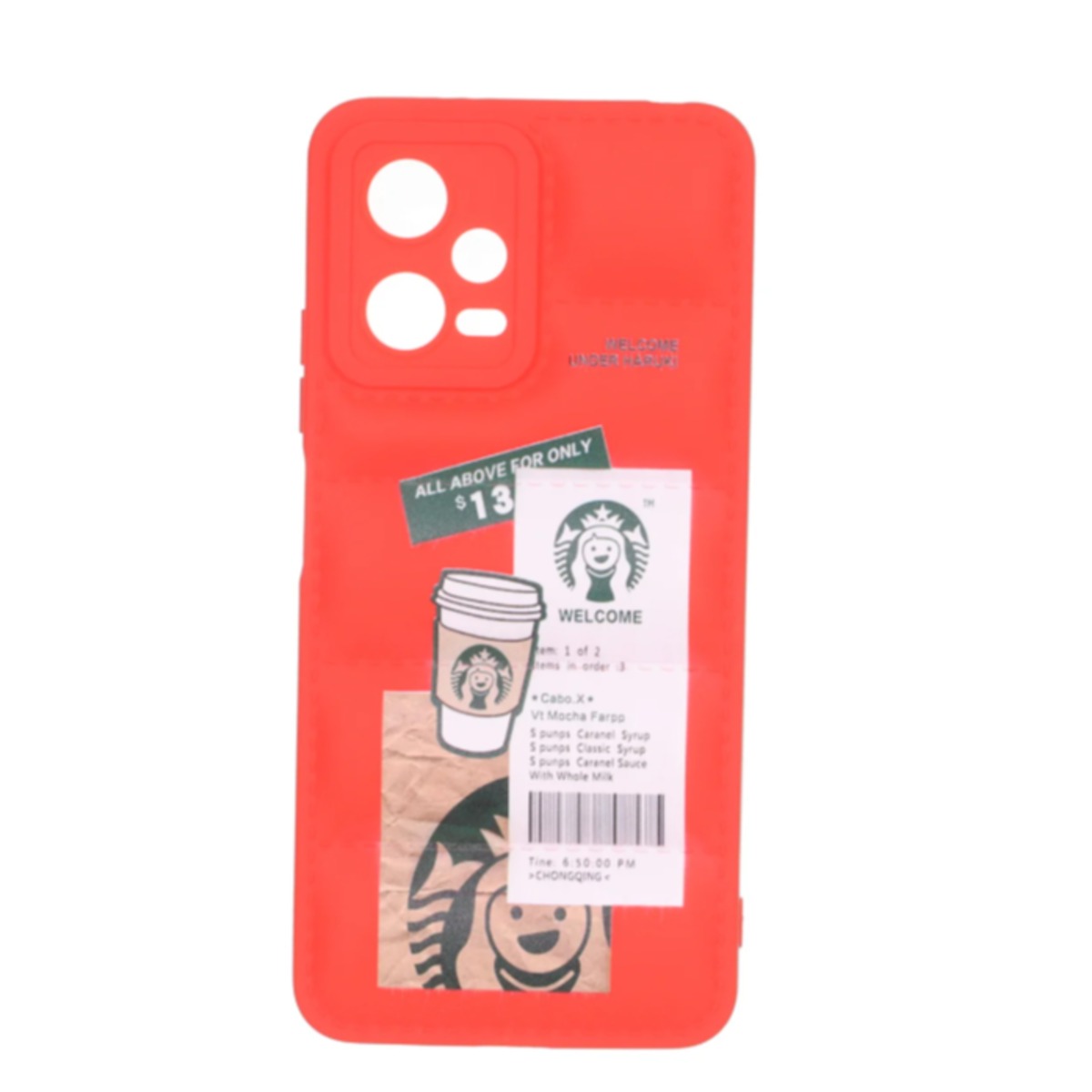 قاب پافر طرح دار Xiaomi Redmi Note 12 5G / Poco X5 5G - کد 938