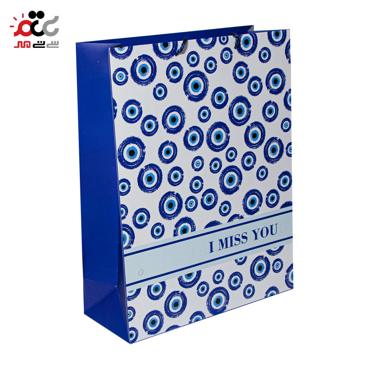 ساک دستی طرح چشم نظر 