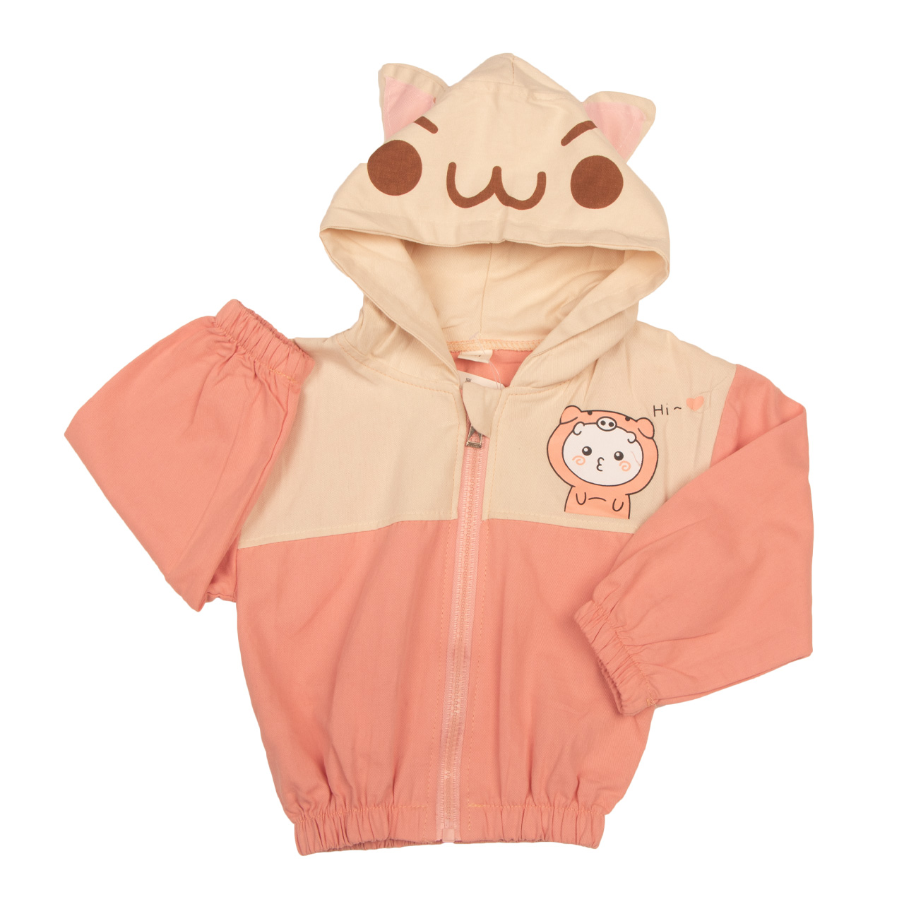 سویشرت دخترانه کتان کد 017