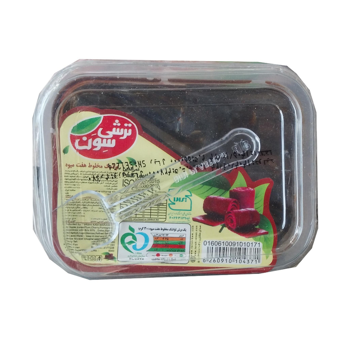لواشک مخلوط هفت میوه ترشی سون 30 گرمی