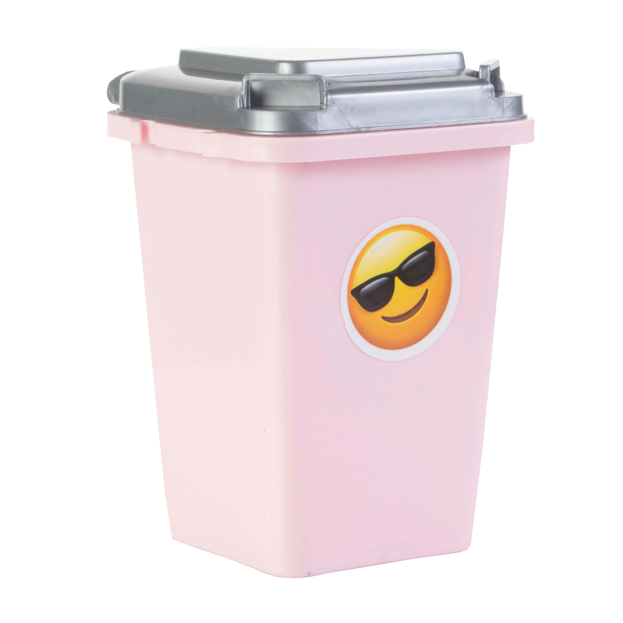 سطل پلاستیکی طرح ایموجی سایز کوچک