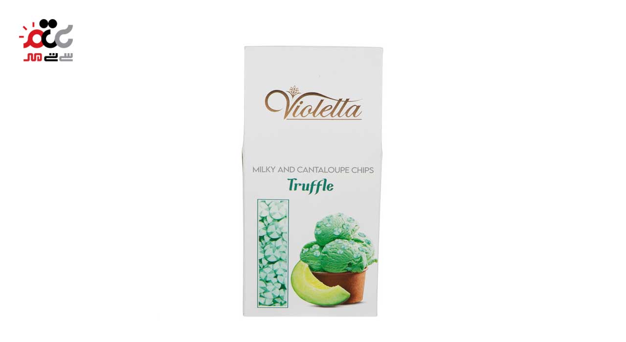 ترافل چیپسی با طعم طالبی و شیری ویولتا فرمند 100 گرمی