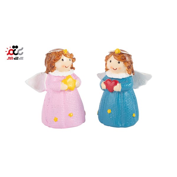 مجسمه پلی استر طرح کلبه اسب فرشته کد 21