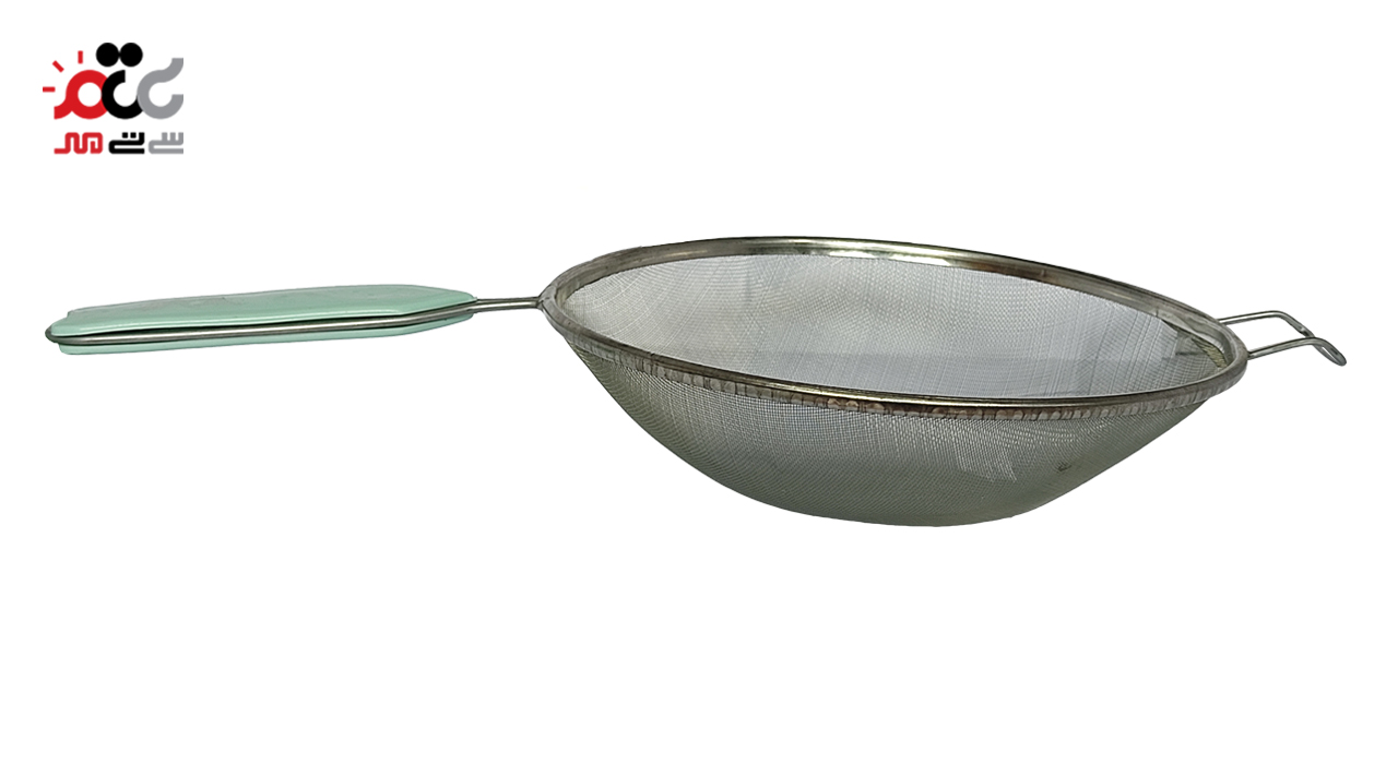 صافی و توری چای دسته پلاستیکی سایز 20 کد 104