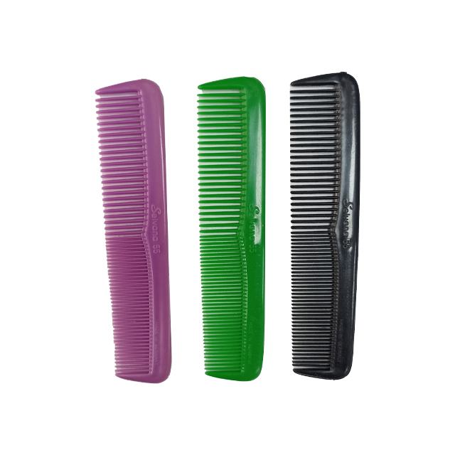 شانه پلاستیکی جیبی سایز کوچک بسته یک عددی