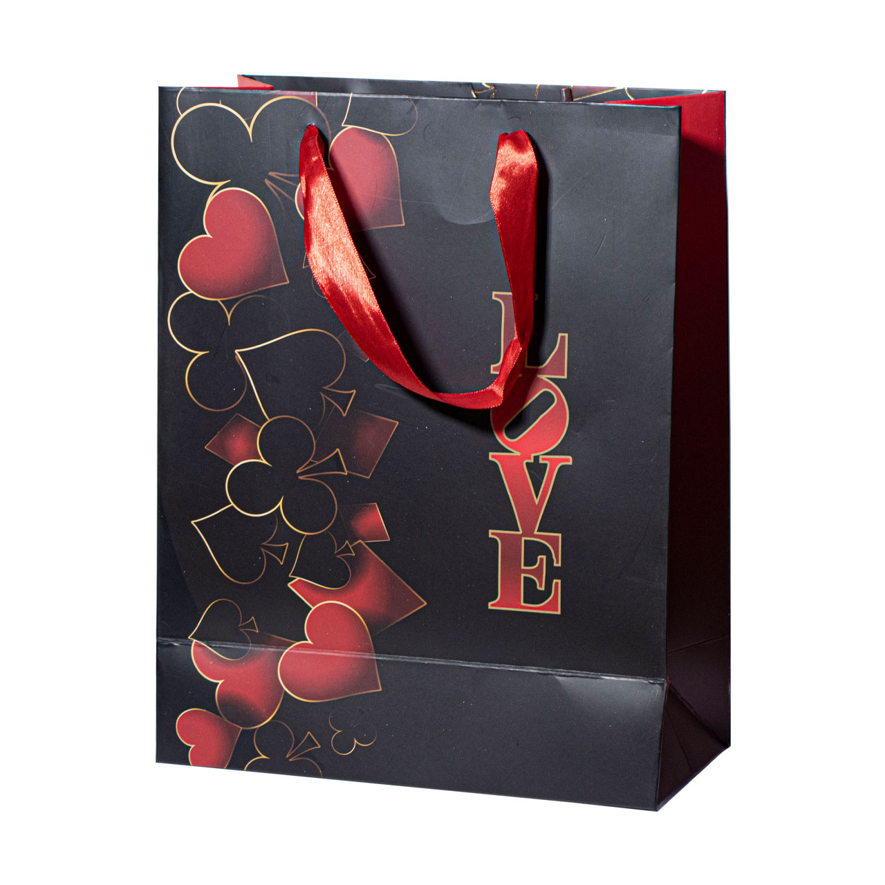 ساک دستی گلاسه طرح Love 