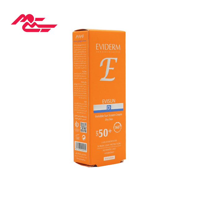 بهترین کرم ضد آفتاب پوست خشک اوی سان SPF50 بی‌رنگ اویدرم 40 میلی لیتری